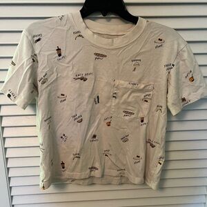 Madewell stencil tee